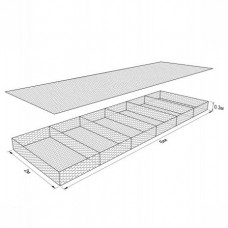 Габион ГСИ-М-6,0х2,0х0,3-С80-2,7/3,7-ЦП